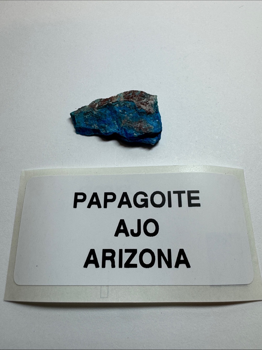 Papagoite Natural Blue Stone